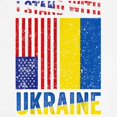 thumbnail image 3 of CafePress - I Stand With Ukraine Support Ukrainian Ame T Shirt - 100% Cotton Ringed T-Shirt, 3 of 4