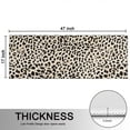 thumbnail image 5 of Kitchen Rugs Sets Of 2,Black and Tan Leopard Print Anti Fatigue Kitchen Mat Rugs Non Slip Washable,Decorative Kitchen Floor Mats for Kitchen,Sink,Laundry,17"X47", 5 of 5