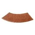 thumbnail image 3 of Bathroom Anti Slip Mat Plush Curved Bath Mat for Bathroom Living Room Shower Brown, 3 of 8