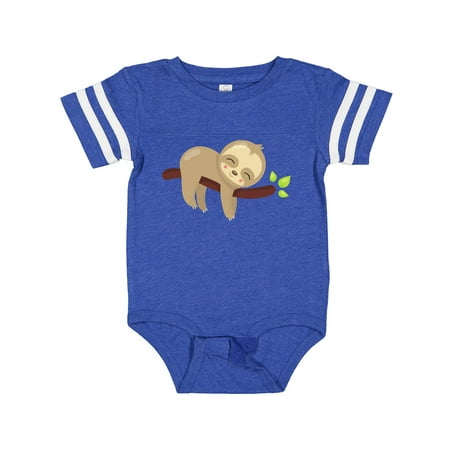 

Inktastic Cute Sloth Baby Sloth Lazy Sloth Sleeping Sloth Gift Baby Boy or Baby Girl Bodysuit