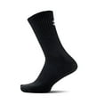 thumbnail image 3 of Under Armour Men's Comfortable Moisture Wicking Training Cotton Crew Socks (Black, L(8-12)), 3 of 5