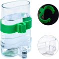thumbnail image 3 of Dispensador de agua Vevor para jaula de pájaros automático Plástico transparente, 3 of 5