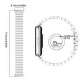 thumbnail image 2 of WIFKLSIIPG Stylish Durable Stainless Steel Metal Watch Band Compatible for Electronic Smartwatches, 2 of 5
