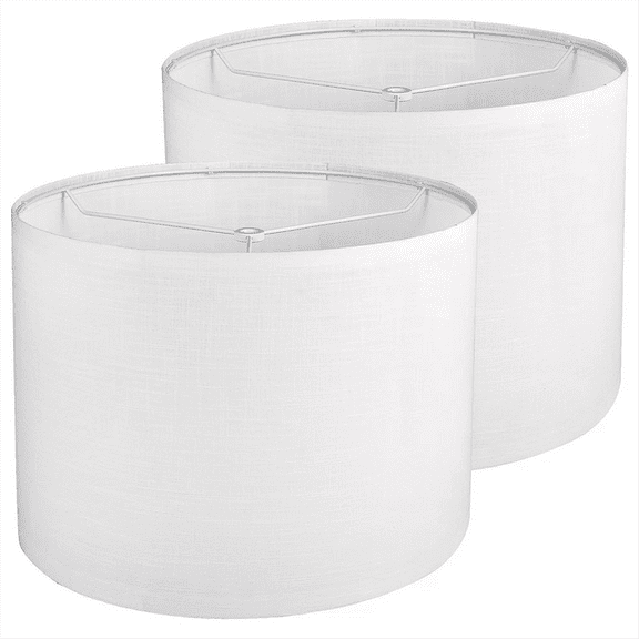 New Arrivals 2Pcs Drum Lampshade, Lamp Shades for Table Floor