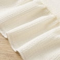 thumbnail image 6 of TOWED22 Baby Girls Adorable Clothes 2 Piece Outfits Sleeveless Tank Shirts and Shorts Sweet Casual Toddler Summer with Pockets(Beige,5-6 Y), 6 of 8