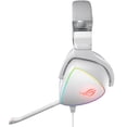 thumbnail image 3 of Audifonos Diadema Gamer Asus ROG DELTA WHITE Microfono USB-C Xbox PS4 PC Nintendo RGB, 3 of 6