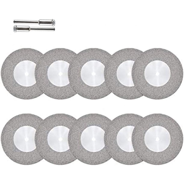 Juego de hojas de sierra de disco de corte de diamante, hojas de sierra circulares, hojas de sierra de resina, mini hojas de sierra HSS, mini discos de diamante, hojas de sierra para madera, metal,