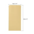 thumbnail image 2 of Unique Bargains #6 Self-Seal Small Items Stamp Storage Coin Envelopes, Yellow 25 Pack, 2 of 5