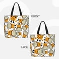 thumbnail image 2 of Easygdp Giraffes Head Bolsa Tote para Mujer, Bolso de Hombro para Trabajo, Playa, Viajes, Compras y Supermercado, 2 of 7