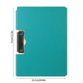 thumbnail image 3 of 100Fens A4 Punchless Clamp Binder with Metal Clips, 360 Degree Foldable Binder Clipboards with Pen Holder, Folder Binders Clip for Letter or A4 Size, 3 of 6