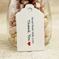 thumbnail image 1 of CHUANK Paper Tags Gift Hang Tags With String 200/400pcs White, 1 of 6