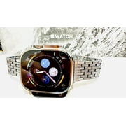 الماس مخصص مصقول 49mm iwatch فائقة الماس حجر الراين رابط الفرقة