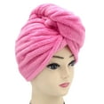 thumbnail image 3 of Microfiber Drying Towels 2 Pack Super Absorbent Quick Drying Magic Bandanas for Dry Long Hair Soft, 3 of 5