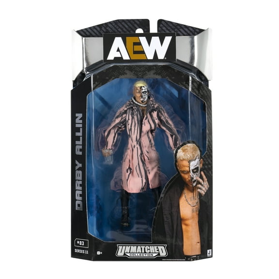 AEW Unmatched Darby Allin - 6 inch Figure with Soft Entrance Jacket and Necklace
