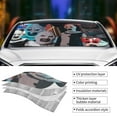thumbnail image 5 of Terrifier Car Windshield Sun Shade Auto Front Window Sunshade Cover Car Visor For Car Truck Suv Small, 5 of 9