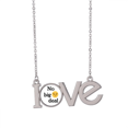 thumbnail image 1 of Pas de Grande Affaire Expression Simplicité Amour Collier Pendentif Bijoux, 1 of 3