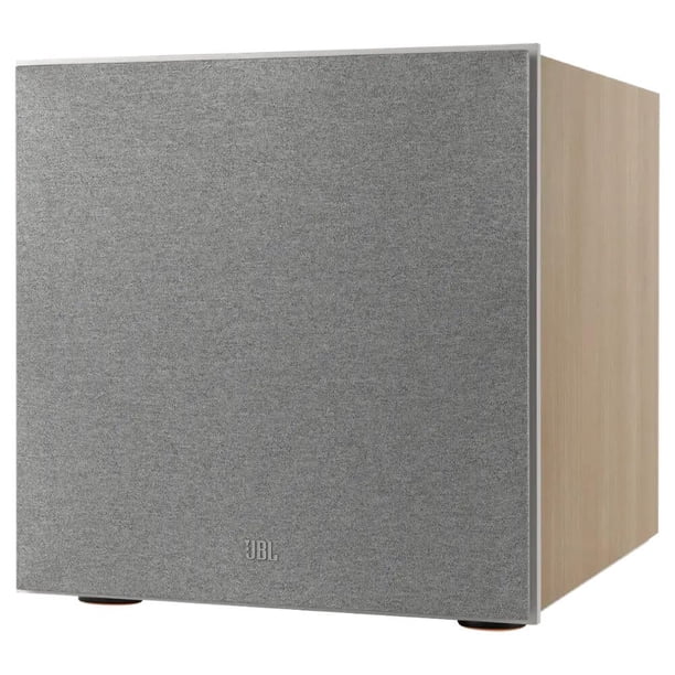 JBL Stage 2 L220P Subwoofer autoamplificado de 12 pulgadas y 500 vatios (Latte)