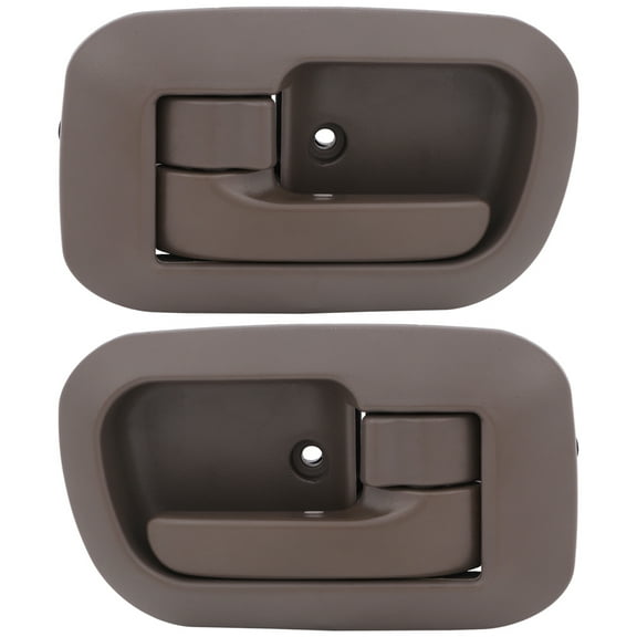 ECCPP Door handles 2Pcs Brown Interior Front Left Right for 1998 1999 2000 2001 2002 2003 for Toyota Sienna