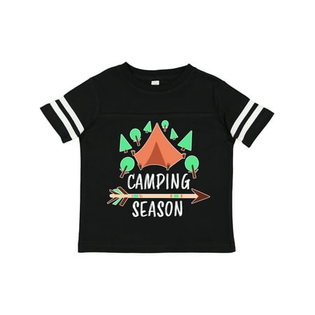 

Inktastic Camping Season- Tent Arrow Trees Gift Toddler Boy or Toddler Girl T-Shirt