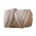 thumbnail image 4 of Chunky Yarn Knitting Arm Knit Soft Yarn Sweaters Hats Cushion 250G for DIY Rug Making Sweaters Gray, 4 of 9