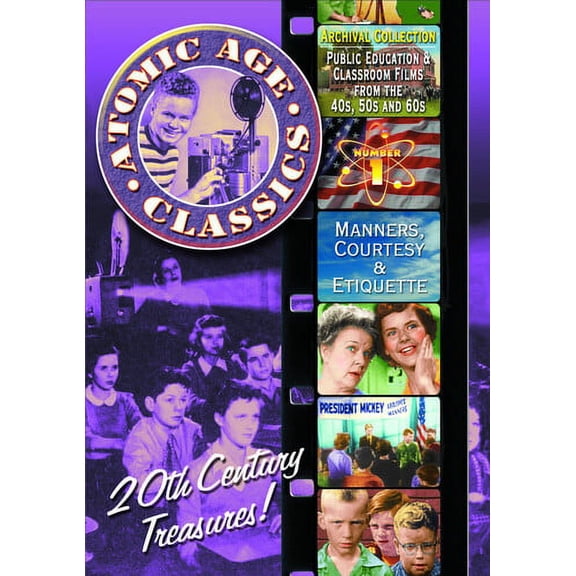 Atomic Age Classics: Volume 1: Manners, Courtesy & Etiquette (DVD), Alpha Video, Documentary