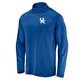 thumbnail image 2 of Men's Fanatics Royal Kentucky Wildcats Striated Raglan Lightweight Quarter-Zip Top, 2 of 3