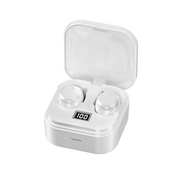 Tg01 Mini Version Bluetooth 5.1 Headphones Tws Wireless Touch Digital Display In-ear Bluetooth 5.1 Sports Hifi Sound Earphones - Earphones & Headphones