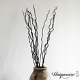 thumbnail image 4 of Uniquewise 12pc 59" Natural Dried Mulberry Twigs Ideal Sticks for DIY Crafts Decorative Stems Floral Arrangements Floor Vase Fillers Wedding Centerpiece Event Decorations and Home Décor Accent, Black, 4 of 5