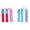 Sky blue + red with blue, variant on Kids Jump Ropes,Adjustable Soft Skipping Rope, Kids Fitness Equipment with Foam Handles for Kids - Sky Blue with Watermelon Red+ sky blue