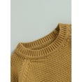 thumbnail image 5 of Bagilaanoe Newborn Baby Girl Boy Knitted Sweater Long Sleeve Pullover 3M 6M 9M 12M 18M 24M Infant Warm Jumpers Tops Fall Loose Knitwear, 5 of 7