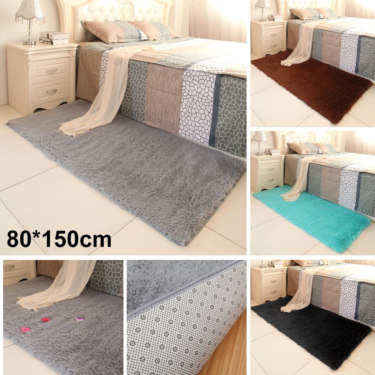 ScarFace Carpet Non Slip Floor Carpet 80x150 cm Teen's Carpet 