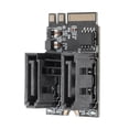 thumbnail image 3 of Pcie HDD Adapter Card M2 to SATA3.0 6Gbps Fast Transfer JMB582 Chip Support PCI Express Expansion Card for  7 10 for OS X, 3 of 7