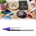 thumbnail image 2 of Oil Based Paint Marker Pens, Permanent Colored Paint Markers, Quick Dry Waterproof Marker, Multi Surface Paint Writing Pens, Pigment Markers for Glass, Wood, Metal, Plastic,DIY Art Projects, 2 of 5