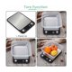 thumbnail image 4 of Báscula de cocina con opciones de medición versátiles, pantalla LCD para lecturas claras, sensores de alta precisión para resultados confiables, superficie fácil de limpiar para una limpieza rápida, 4 of 5