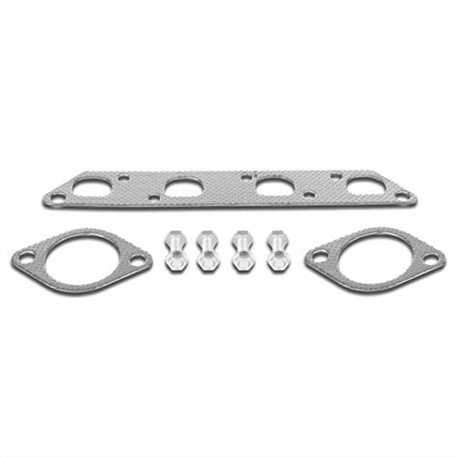 DNA Motoring GKTSET-MC02-T2 Joint d'Échappement en Aluminium Ensemble de Remplacement