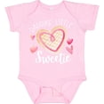 thumbnail image 3 of Inktastic Daddy's Little Sweetie with Pink Heart Cookie Boys or Girls Baby Bodysuit, 3 of 5