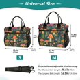 thumbnail image 4 of FORMRS Insulated Lunch Bag Unisex Large Capacity with Shoulder Strap, Orange Mushroom, 4 of 6
