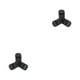thumbnail image 1 of Toystoory Clips para enrollador de cable, soporte para freidora de aire, organizador de cables, electrodomésticos, envoltorio de almacenamiento 1 pieza negra 2piezas, 1 of 6