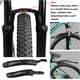 thumbnail image 2 of Guardabarros ajustable para bicicleta, delantero y trasero, para MTB, de carretera y de montaña, apto para bicicletas de 20, 22, 24 y 26 pulgadas., 2 of 5