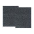 thumbnail image 1 of Vinilo de Transferencia de Calor con Purpurina Unique Bargains Negro Pálido 11.8' x 9.8' Paquete de 2, 1 of 6