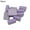 Purple, variant on opvise 50Pcs / Bag Nail File Mini Multi-function Sponge Manicure Tools Buffer Blocks for Nail