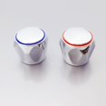 thumbnail image 3 of System Hot and Cold Standard Replacement Faucet 2" Chrome Head Red and Blue, 3 of 5