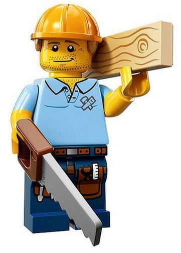 Le charpentier Carpenter LEGO Minifigure Series 13 