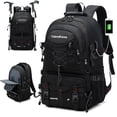 thumbnail image 2 of Mochila de viaje impermeable para hombre y mujer, bolsa ligera de 40L para senderismo al aire libre, camping, 2 of 4