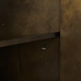 thumbnail image 2 of Crosley Furniture Blair Mid-Century Wood/Steel Sideboard in Dark Brown/Gold, 2 of 17