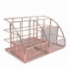 thumbnail image 5 of Desk Organiser, Rose Gold Desk Organizer With Mail Organizer, Pen Holder, 5 of 5
