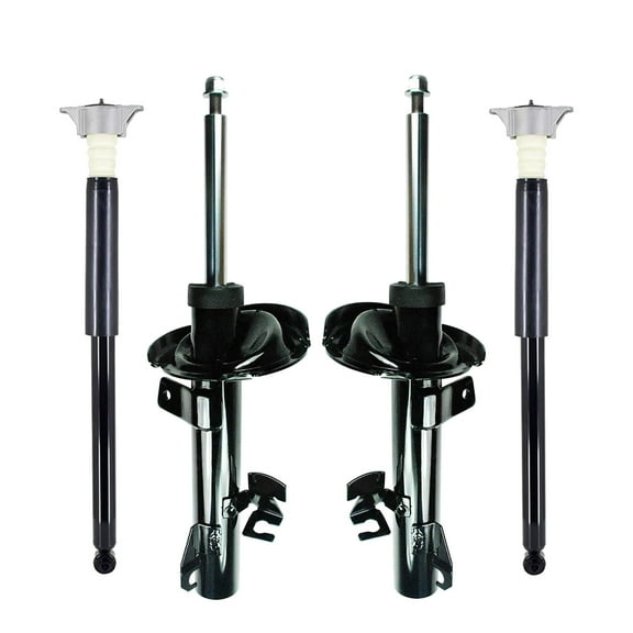 Set of 4 Front Suspension Strut Assembly-Rear Complete Shock Absorber Kit For 2004-2009 Mazda 3