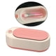 thumbnail image 4 of ultrasónica de limpieza de joyas eléctrica para relojes, dentaduras Batería AAA rosa Zulema Limpiador ultrasónico, 4 of 8