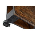 thumbnail image 3 of Magnussen Home Pinebrook Distressed Natural Pine Chairside Door End Table, 3 of 3