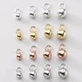thumbnail image 3 of QQTDFG Sterling Silver Round 5~10mm Jingle Bell Spacer Bead Charm DIY A2530-7mm - 6 pieces-Silver, 3 of 4